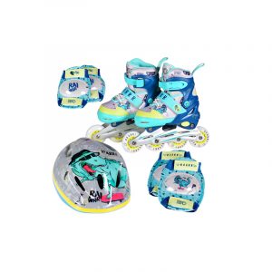 Rollers Dinosaurios Bipo Con Set de Protección RLL180
