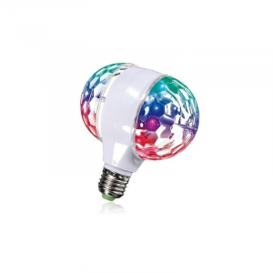 Lámpara LED Doble RGB  - Rosca Común ART LT-400