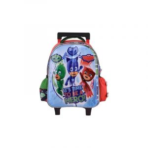 Mochila Con Carro PJ Mask 14" ART MPJ788