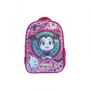 Mochila Jardin Vampirina Con Lentejuelas art VM025