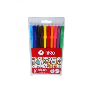 Marcadores Filgo Colores x10