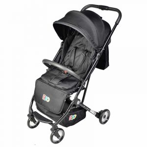 Coche Cuna Ultra Compacto Bbs123 - Negro