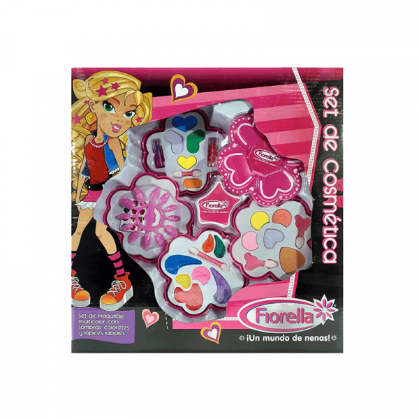 Set Cosmético Fiorella Flor Grande
