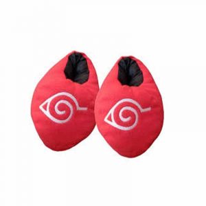 Pantuflas Naruto Rojas