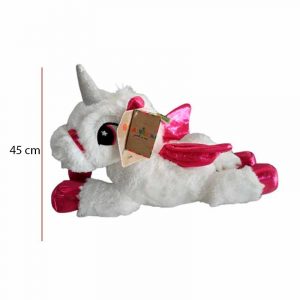 Tierno Peluche Unicornio  mide 40 cm- ART 86854