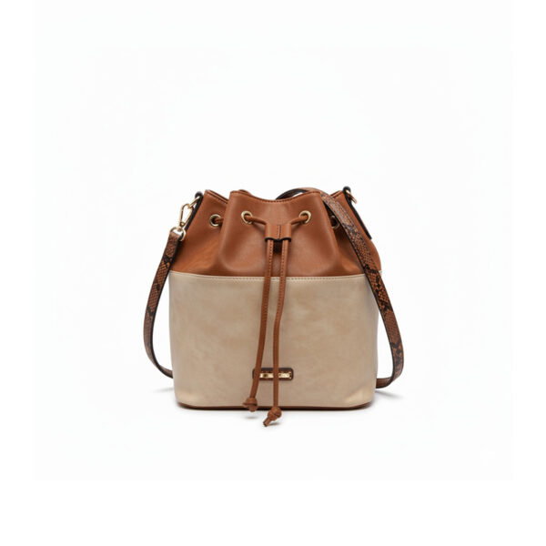 Cartera Marron Combinada ART 14161