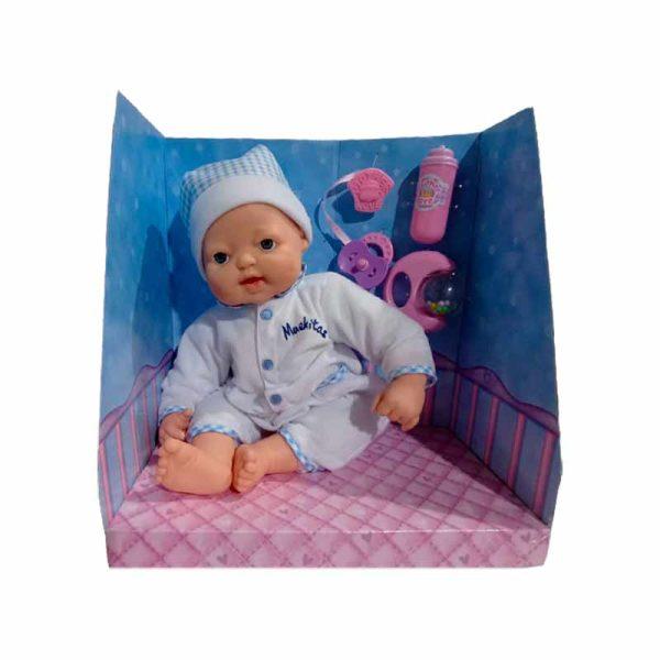 Muñeca Interactiva Muekitas Con Expresiones Reales ART 22810