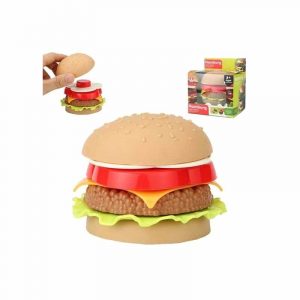 Juego Hamburguesa Didáctica Armar Encastre BA-19709 (go-shop