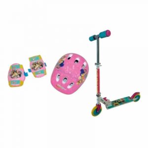 Monopatín Dc Super Hero Girl Con Protecciones ART MP500