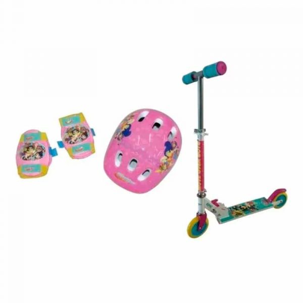 Monopatín Dc Super Hero Girl Con Protecciones ART MP500