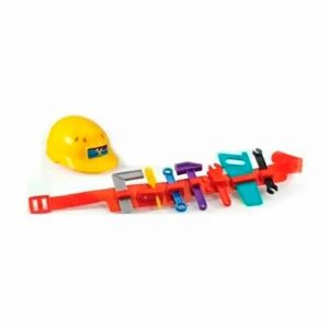 Set De Herramientas Con Casco Y Cinturón JNG ART 012650