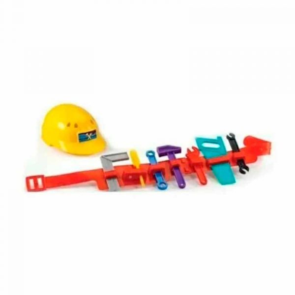 Set De Herramientas Con Casco Y Cinturón JNG ART 012650