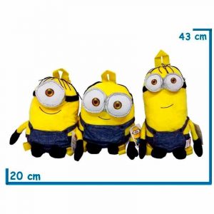 Mochila Peluche Minions art 89001