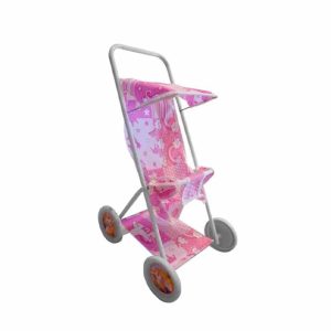 Coche Rosa Para Muñecas ART COCHE02