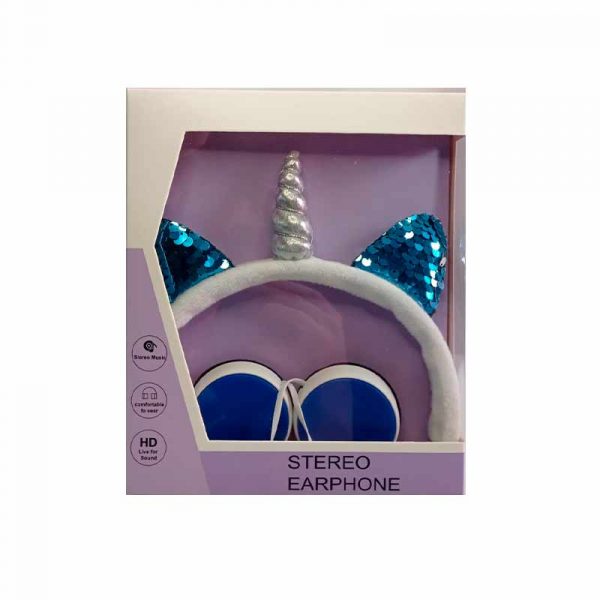 Auriculares Vincha Unicornio art BN1400 - Imagen 2