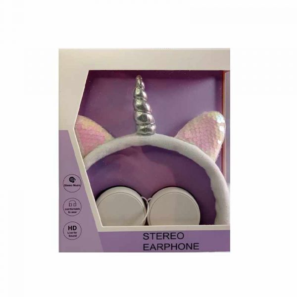 Auriculares Vincha Unicornio art BN1400 - Imagen 4