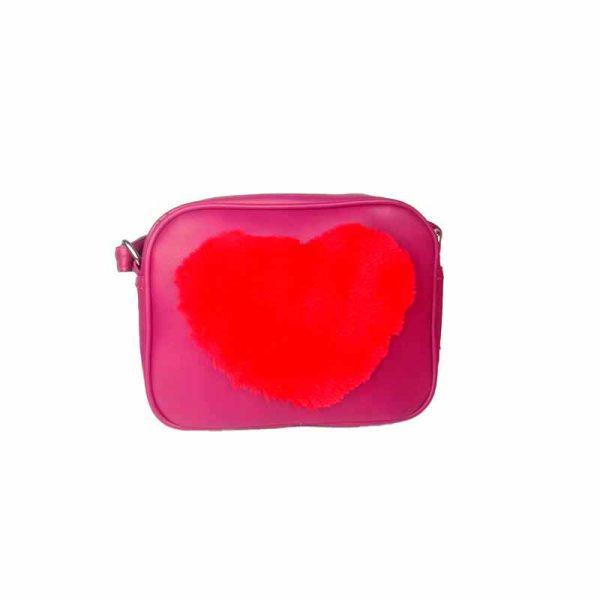 Bandolera Símil Cuero Corazón ART SA2063 - Imagen 2