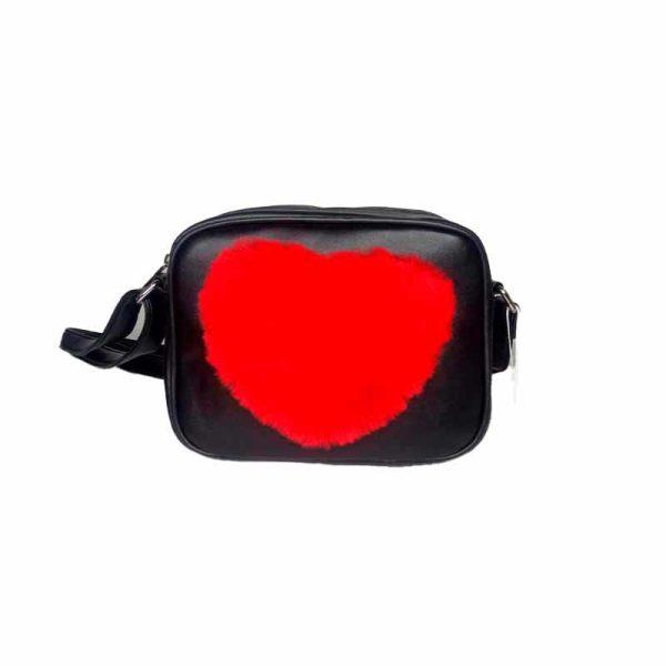 Bandolera Símil Cuero Corazón ART SA2063 - Imagen 4