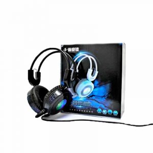 Auricular Gamer C/ Luz Diseño Craquelado ART H5