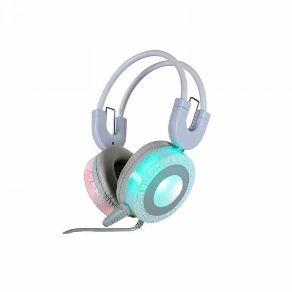 Auricular Gamer C/ Luz Diseño Craquelado ART H5 - Imagen 2