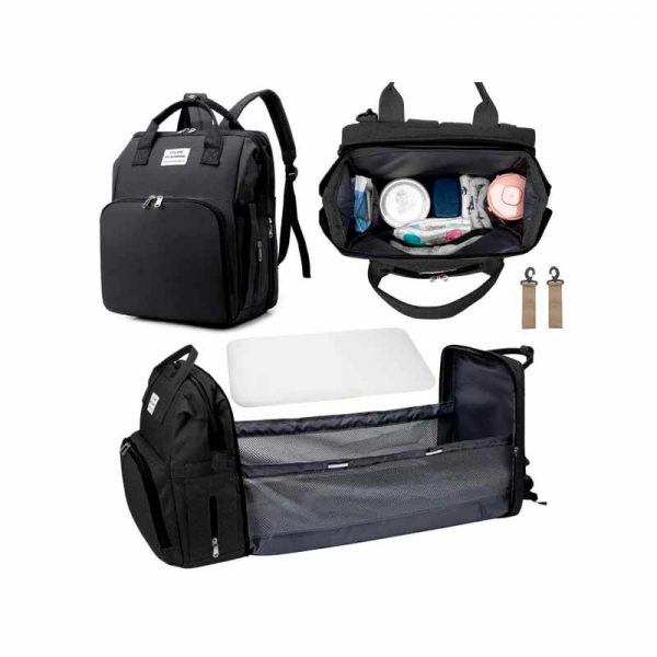 Mochila Maternal Con Cuna ART X7171 - Imagen 2
