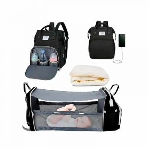 Mochila Maternal Con Cuna ART X7171