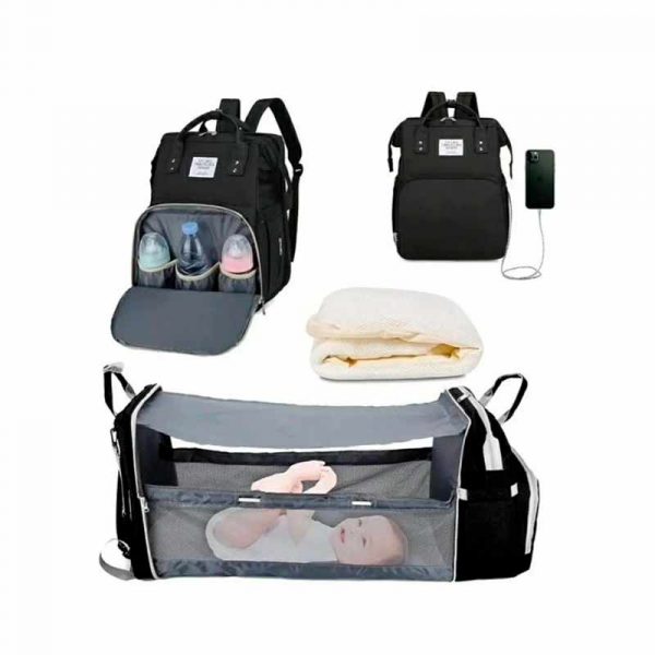 Mochila Maternal Con Cuna ART X7171