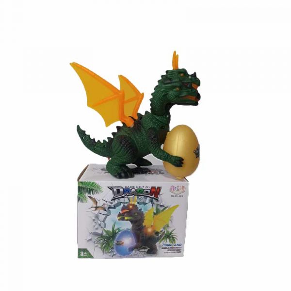 Dragon 3 Cabezas Con Movimiento, Luz Y Sonido art ba-11016 (go-shop - Imagen 2