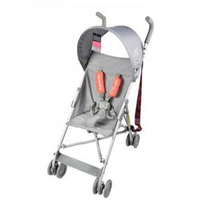 Cochecito Paraguita Bebe Bipo Bbs108 Gris