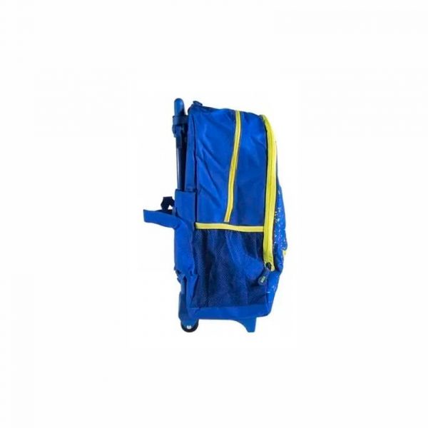 Mochila Boca Juniors Con Carro Original 17" (art. BJ59) - Imagen 3