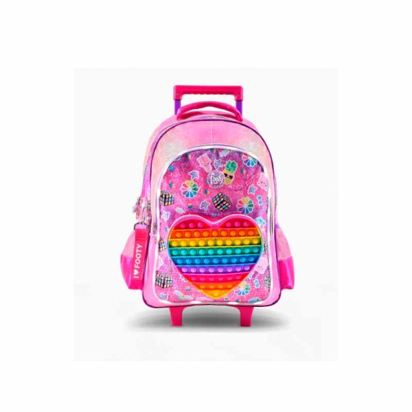 Mochila Footy Corazon Pop It ART F1901