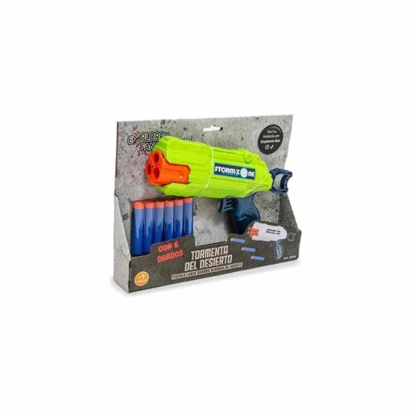 Pistola Tipo Nerf Lanza Dardos (Art. 8100)