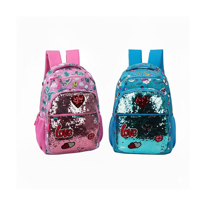 Mochila Lentejuelas Corazón ART WLH-0422-2020