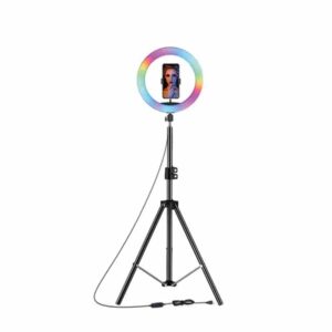 Aro De Luz LED multicolor  Con Tripode art tf-06