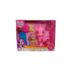 Muñeca + Unicornio De Goma ART STKY830P
