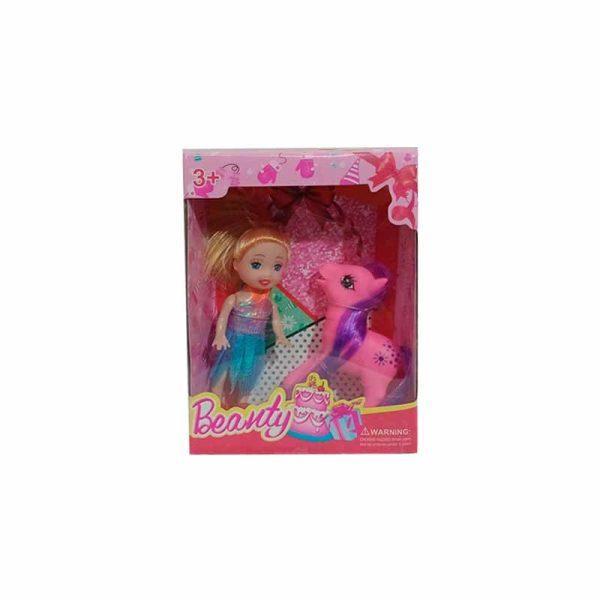 Muñeca + Unicornio De Goma ART STKY8030A