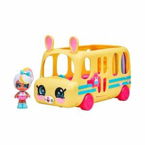 Kindi Kids Mini School Bus Autobus Con Muñeca Sharif Express ART 50084