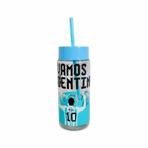 Vaso AFA Argentina Con Sorbete ART 27548