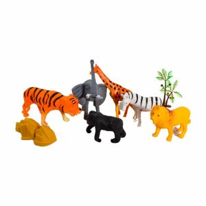 Animales De La Selva En Bolsa X6 ART 526-2 (go-shop