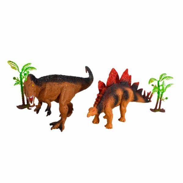 Blister X2 Dinosaurios De Goma ART:Q2421 RONSON