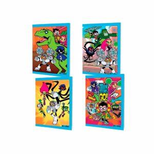 Cuaderno Mooving 16x21 Abrochado 48 Hojas Jovenes Titanes ART 1202220