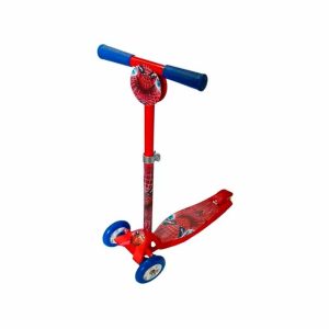 Monopatin Reforzado 3 Ruedas Manubrio Extensible Spiderman MONOPATIN01