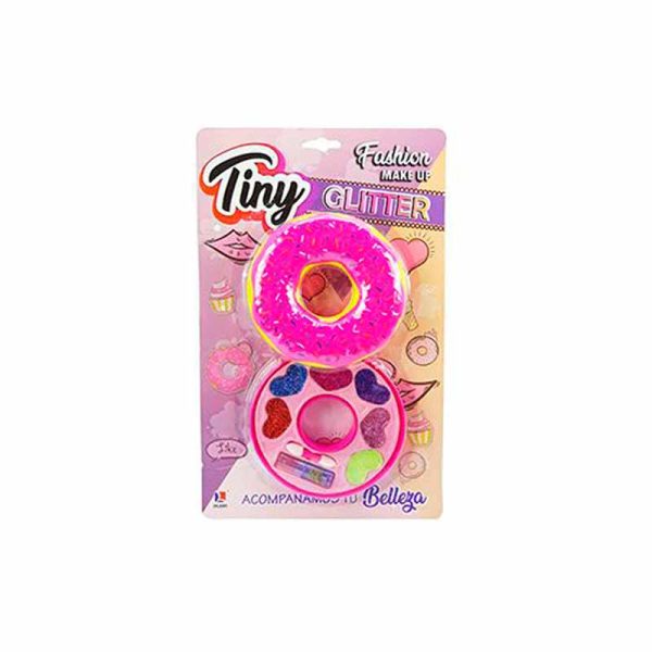 Set De Maquillaje Dona con Glitter art 3053
