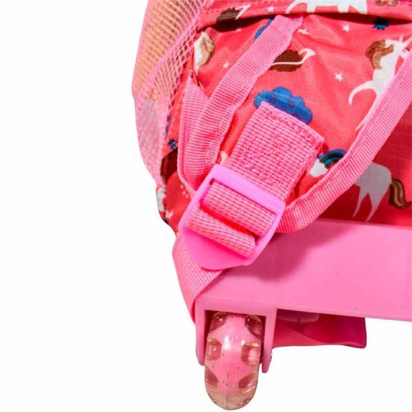 Mochila Unicornio Con Carro Monocomando 17" art 6161 - Imagen 6