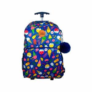 Mochila Con Carro Monocomando 17" art 6161
