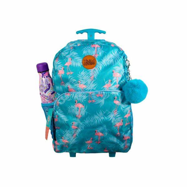 Mochila Cisne Con Carro Monocomando 17" art 6161 - Imagen 3