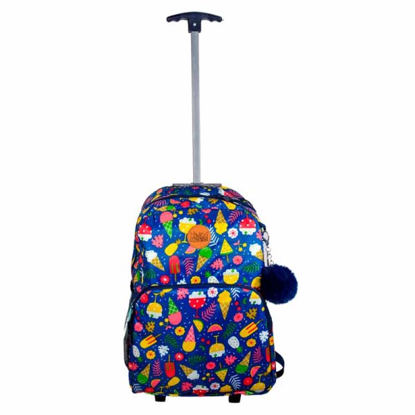 Mochila Con Carro Monocomando 17" art 6161 - Imagen 2