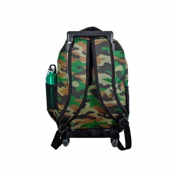 Mochila Camuflada Con Carro 17" art 6159 - Imagen 5