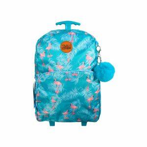 Mochila Cisne Con Carro Monocomando 17" art 6161