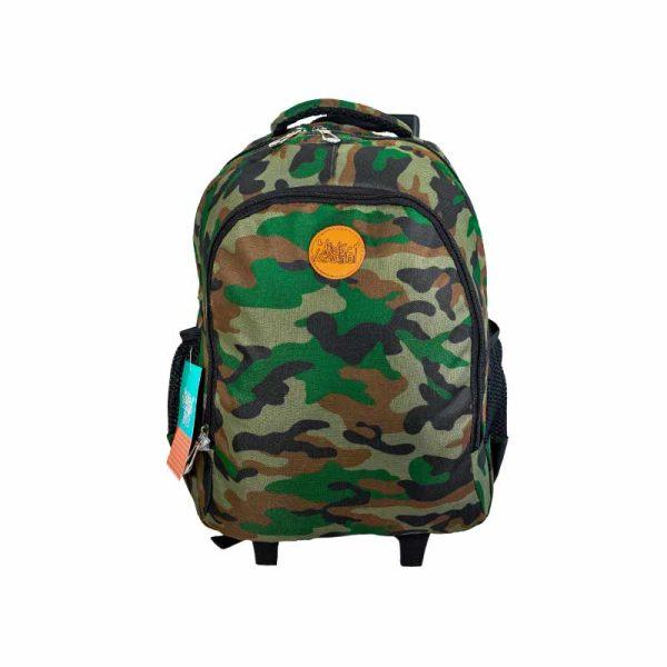 Mochila Camuflada Con Carro 17" art 6159